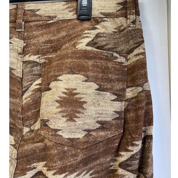 Lauren Ralph L Womens XL 14 Brown Aztec Southwest Jacket & Pant 14 SET - Picture 10 of 12